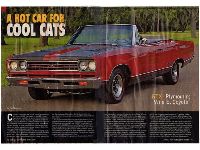 1969 Plymouth GTX (CC-2076119) for sale in Volo, Illinois