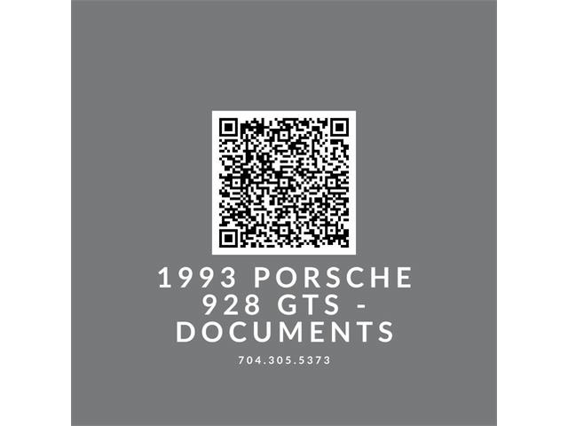 1993 Porsche 928 (CC-2076241) for sale in Charlotte, North Carolina