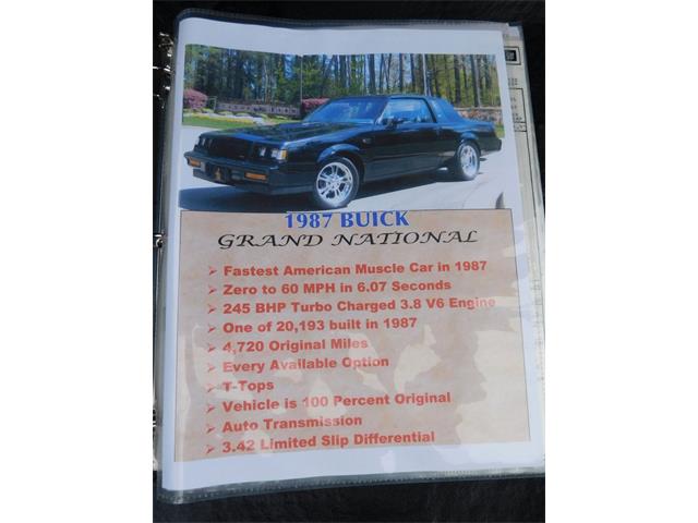1987 Buick Grand National (CC-2076269) for sale in Fenton, Missouri