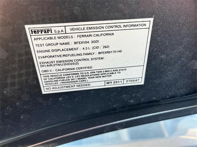 2011 Ferrari California (CC-2076276) for sale in Heath, Ohio