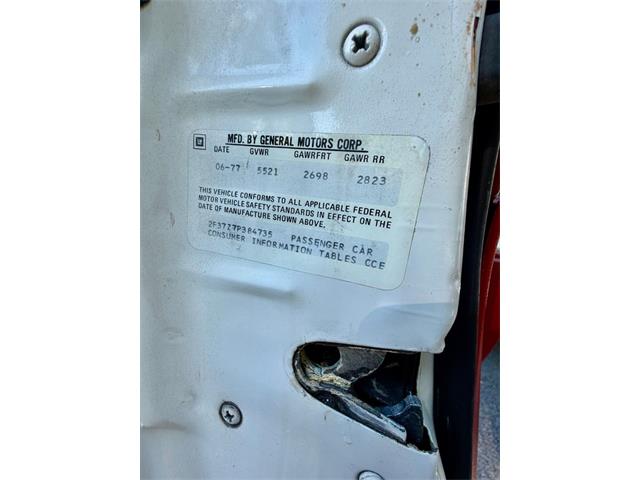 1977 Pontiac Can Am (CC-2076301) for sale in Saugatuck, Michigan