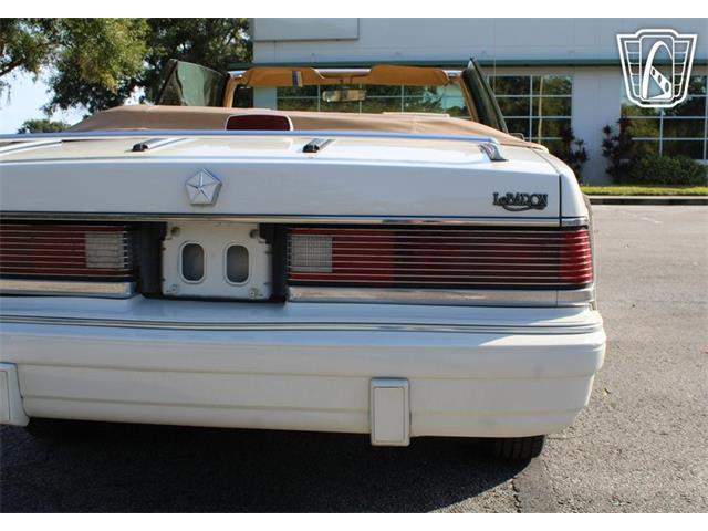 1986 Chrysler LeBaron (CC-2070637) for sale in Lake Mary, Florida