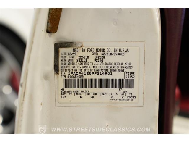 1993 Ford Mustang (CC-2076397) for sale in Concord, North Carolina