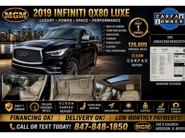 2019 Infiniti QX80 (CC-2076451) for sale in Addison, Illinois