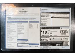 2022 Maserati MC20 (CC-2076630) for sale in Ocala, Florida