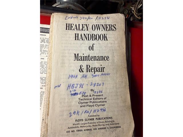 1965 Austin-Healey 3000 Mark III (CC-2076680) for sale in Elyria, Ohio