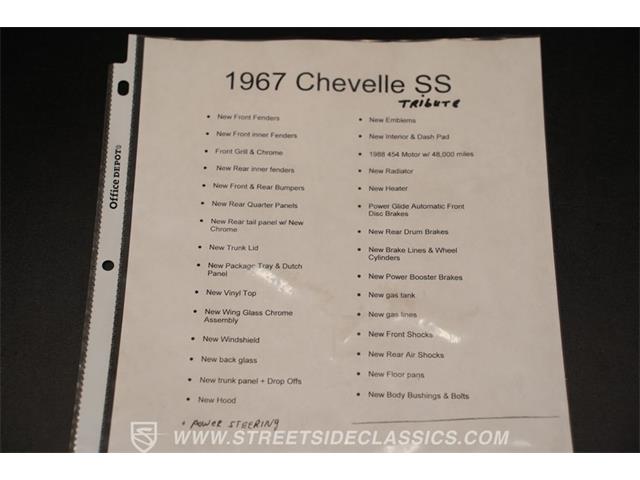 1967 Chevrolet Chevelle (CC-2076709) for sale in Lavergne, Tennessee