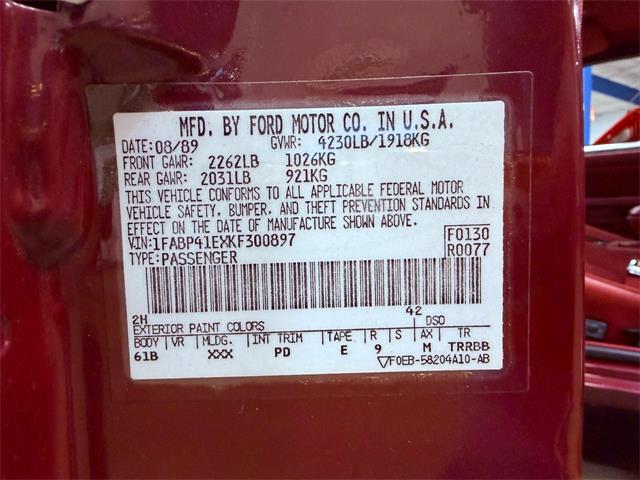 1989 Ford Mustang (CC-2076765) for sale in Salem, Ohio