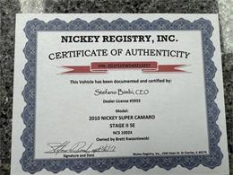 2010 Chevrolet Camaro (CC-2076935) for sale in Webster, South Dakota