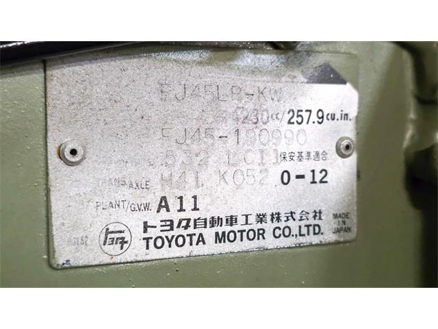 1984 Toyota Land Cruiser (CC-2077039) for sale in Homer City, Pennsylvania