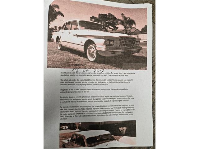 1961 Plymouth Valiant (CC-2077049) for sale in Greensboro, North Carolina