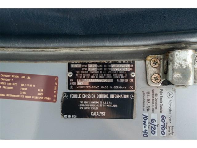 1981 Mercedes-Benz 380 (CC-2077091) for sale in Fort Lauderdale, Florida