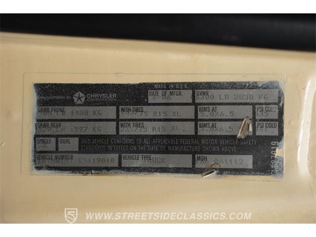 1986 Dodge Power Ram 150 (CC-2077272) for sale in Lavergne, Tennessee