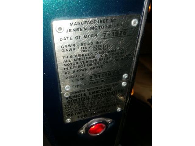 1976 Jensen Interceptor (CC-2077310) for sale in Cadillac, Michigan