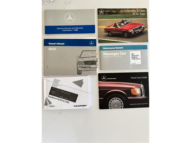 1989 Mercedes-Benz 560SL (CC-2077482) for sale in Poway, California