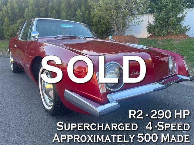 1963 Studebaker Avanti (CC-2070758) for sale in Milford City, Connecticut