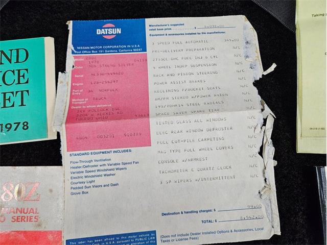 1978 Datsun 280Z (CC-2077889) for sale in Greensboro, North Carolina