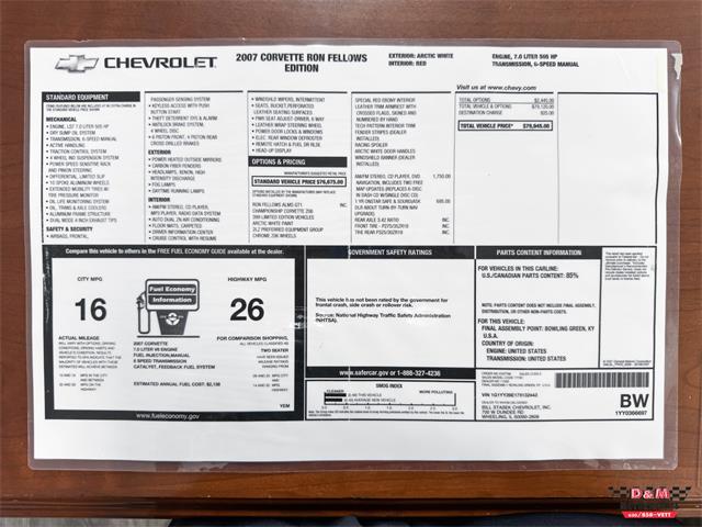 2007 Chevrolet Corvette (CC-2078047) for sale in Glen Ellyn, Illinois