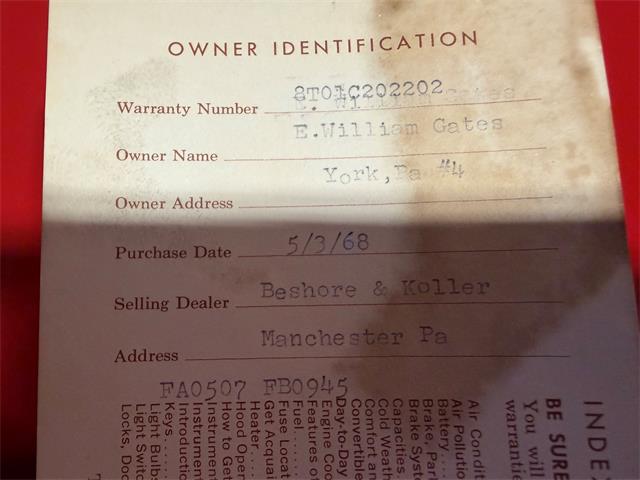1968 Ford Mustang (CC-2078060) for sale in Prosperity, South Carolina