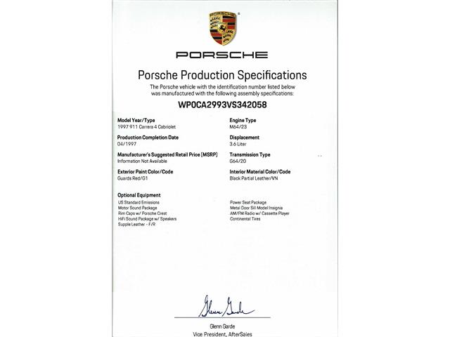 1997 Porsche 911/993 Carrera (CC-2078064) for sale in St. Louis, Missouri