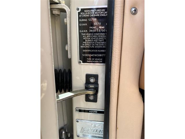 1999 Bentley Azure (CC-2070810) for sale in Fort Lauderdale, Florida
