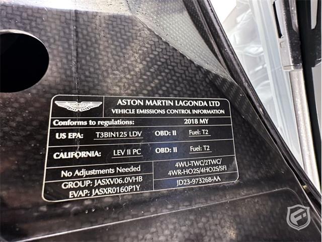 2018 Aston Martin Vanquish (CC-2078211) for sale in Chatsworth, California
