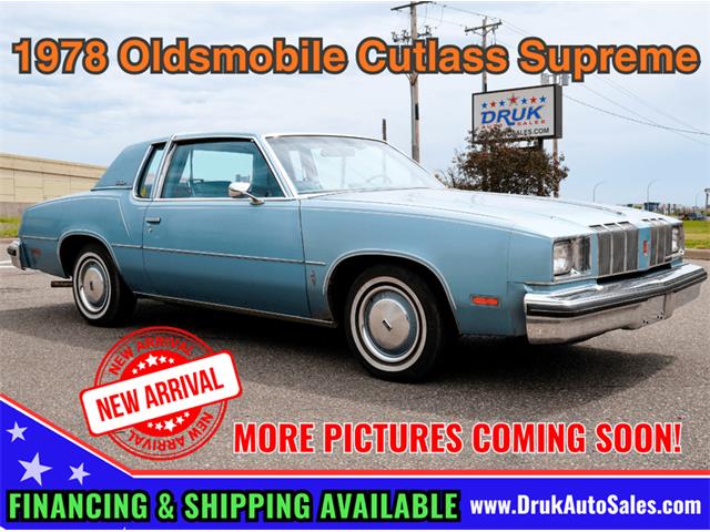 1978 Oldsmobile Cutlass Supreme (CC-2078235) for sale in Ramsey, Minnesota