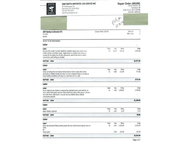 2007 Bentley Continental (CC-2078459) for sale in Beverly Hills, California