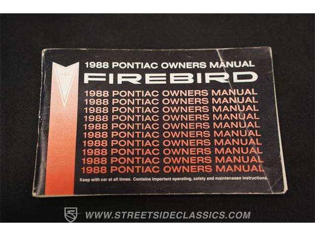 1988 Pontiac Firebird (CC-2078461) for sale in Concord, North Carolina