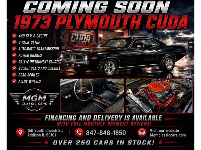 1973 Plymouth Cuda (CC-2078731) for sale in Addison, Illinois