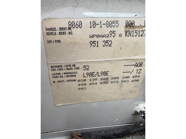 1989 Porsche 944 (CC-2078895) for sale in Napa , California