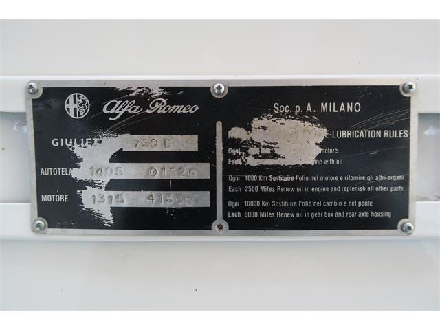 1957 Alfa Romeo Giulietta Spider (CC-2079009) for sale in San Diego, California