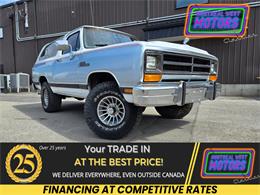 1988 Dodge Ramcharger (CC-2079289) for sale in Vaudreuil-Dorion, Quebec