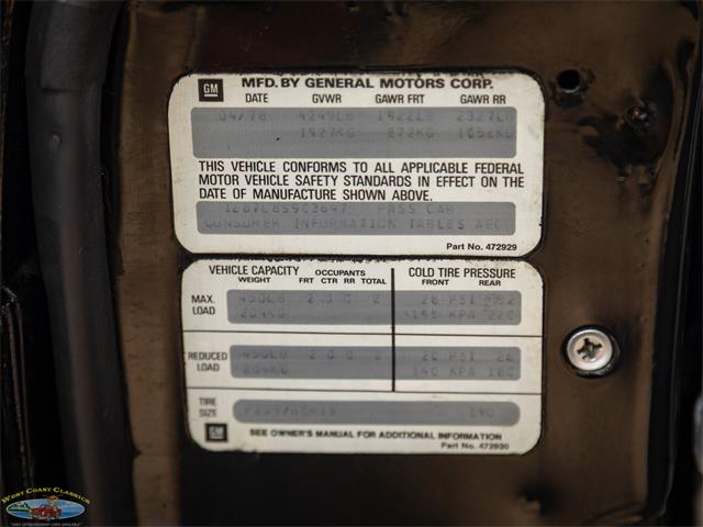 1978 Chevrolet Corvette (CC-2079418) for sale in Torrance, California