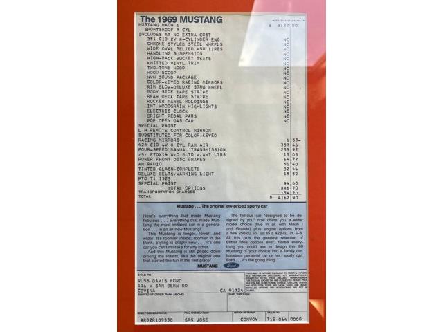 1969 Ford Mustang (CC-2079478) for sale in Carrollton, Texas