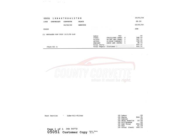 1968 Chevrolet Corvette (CC-2079564) for sale in West Chester, Pennsylvania
