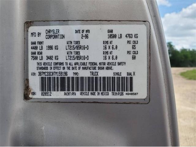 1996 Dodge Ram (CC-2070960) for sale in Cadillac, Michigan