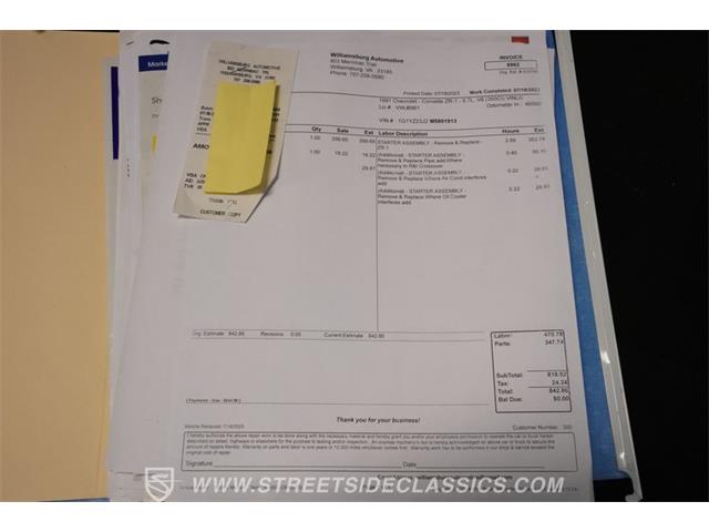 1991 Chevrolet Corvette (CC-2070976) for sale in Concord, North Carolina