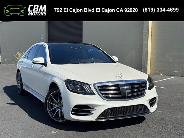 2018 Mercedes-Benz S-Class (CC-2079864) for sale in El Cajon, California
