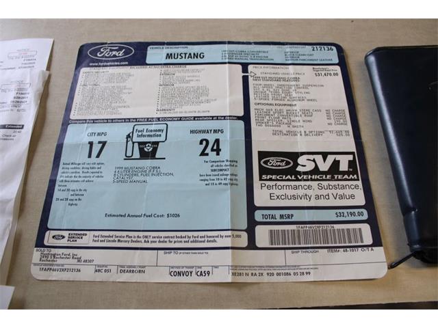 1999 Ford Mustang (CC-2079978) for sale in Kentwood, Michigan