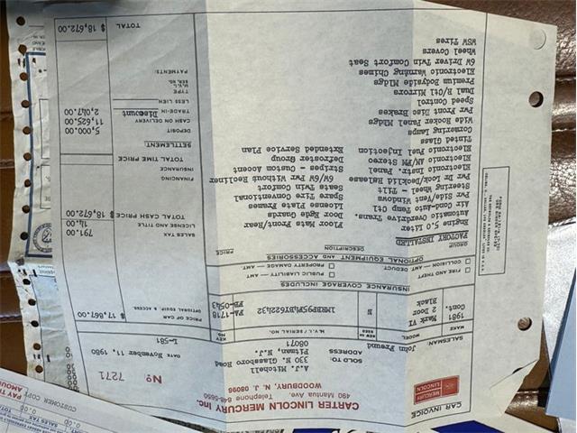 1981 Lincoln Continental Mark VI (CC-2081006) for sale in West Babylon, New York