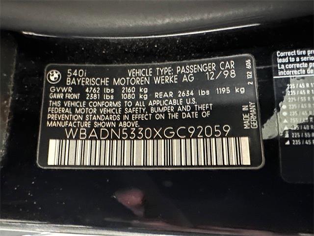 1999 BMW 5 Series (CC-2081022) for sale in McDonald, Pennsylvania