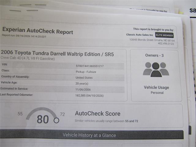 2006 Toyota Tundra (CC-2081176) for sale in Omaha, Nebraska