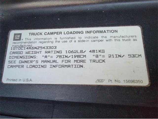 1992 GMC C1500 (CC-2081338) for sale in Cadillac, Michigan