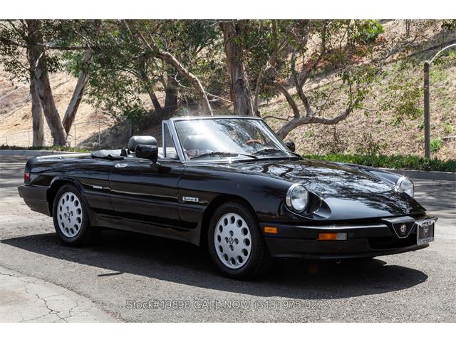 1989 Alfa Romeo Spider Quadrifoglio (CC-2081365) for sale in Beverly Hills, California