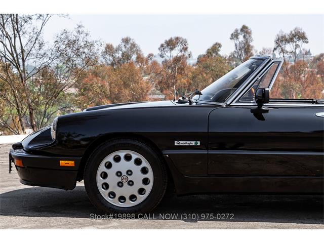 1989 Alfa Romeo Spider Quadrifoglio (CC-2081365) for sale in Beverly Hills, California
