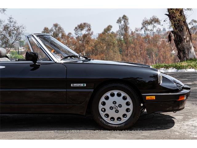 1989 Alfa Romeo Spider Quadrifoglio (CC-2081365) for sale in Beverly Hills, California