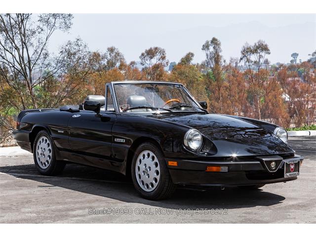 1989 Alfa Romeo Spider Quadrifoglio (CC-2081365) for sale in Beverly Hills, California