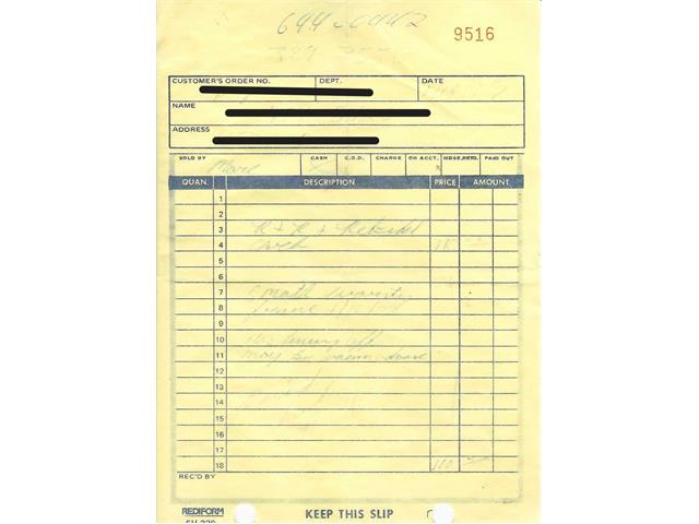 1956 Lincoln Continental Mark II (CC-2081421) for sale in Beverly Hills, California