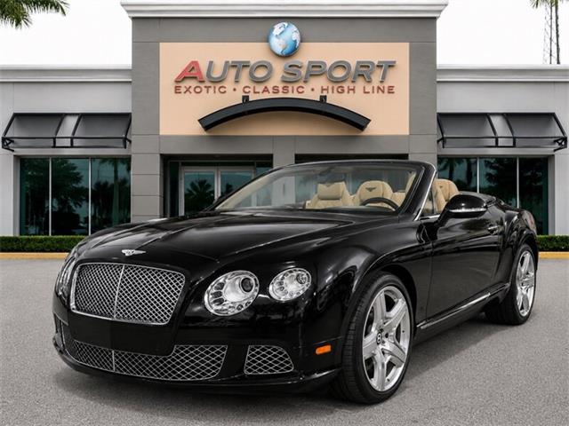 2013 Bentley Continental GT (CC-2081582) for sale in Boca Raton, Florida